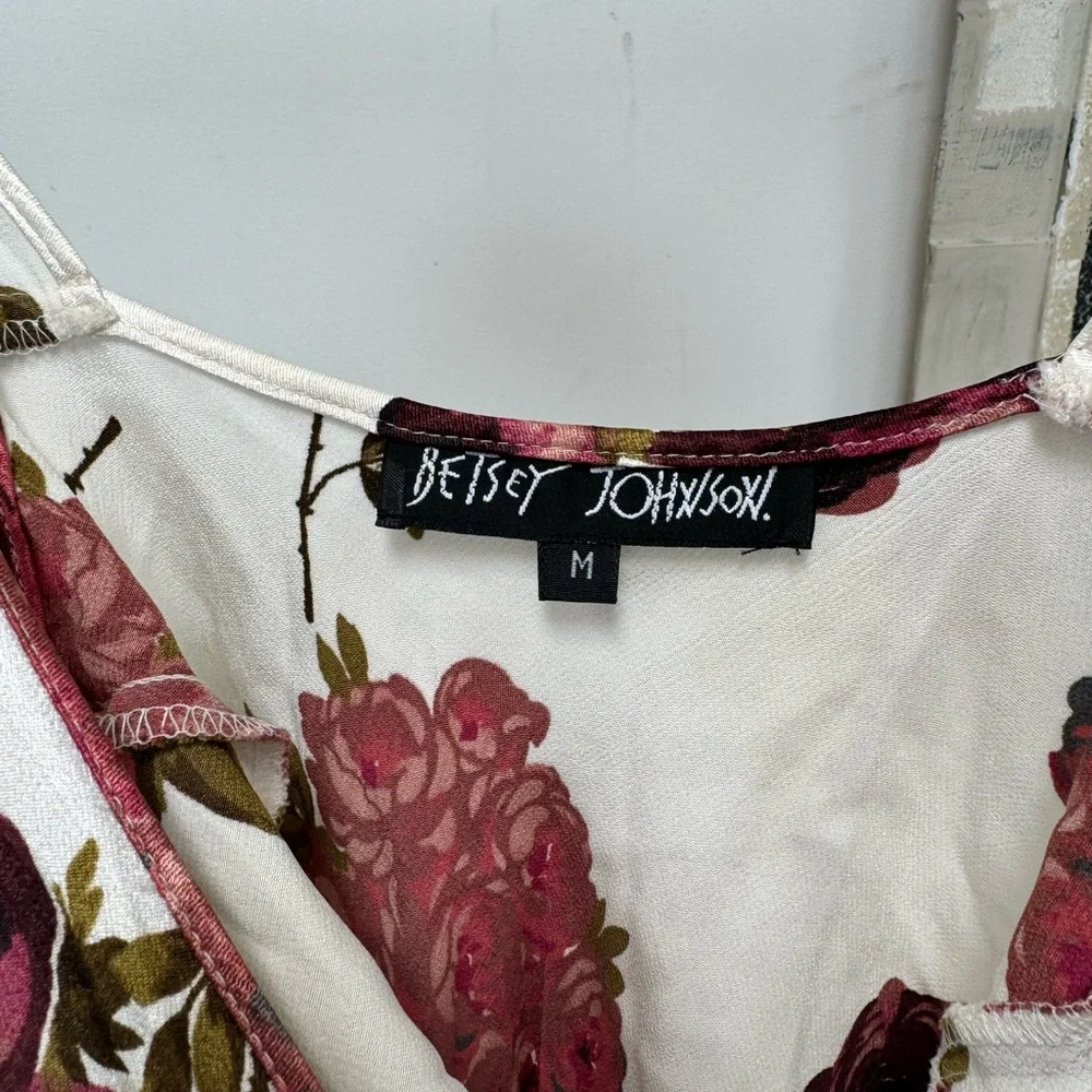 Betsey Johnson Floral Slip Mini Dress - Picture 4 of 4